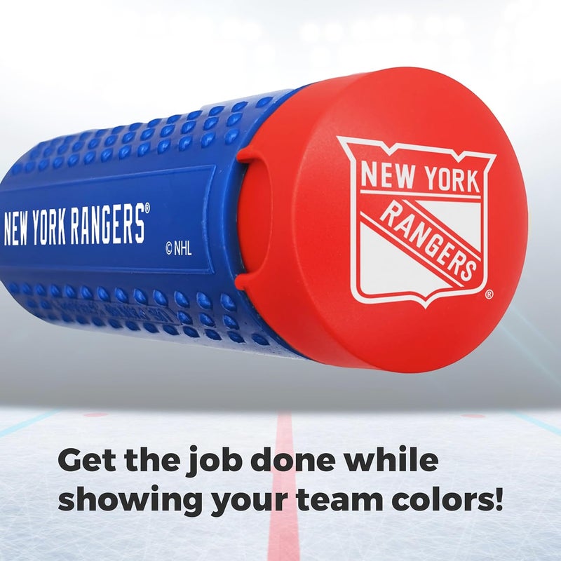 Megapro ® NHL® Team Edition Multi-bit Screwdriver | Officially Licensed NHL® Gear | Durable, Ergonomic, Pro-Grade Screwdriver (New York Rangers®) - Image 2